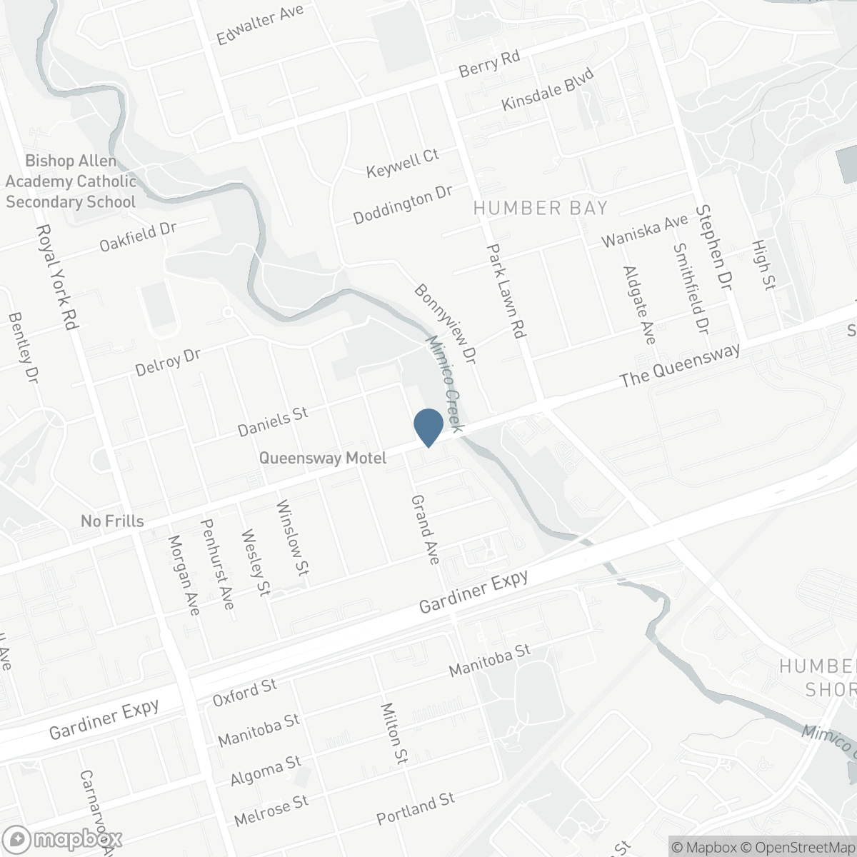 580 THE QUEENSWAY, Toronto, Ontario M8Y 1J9